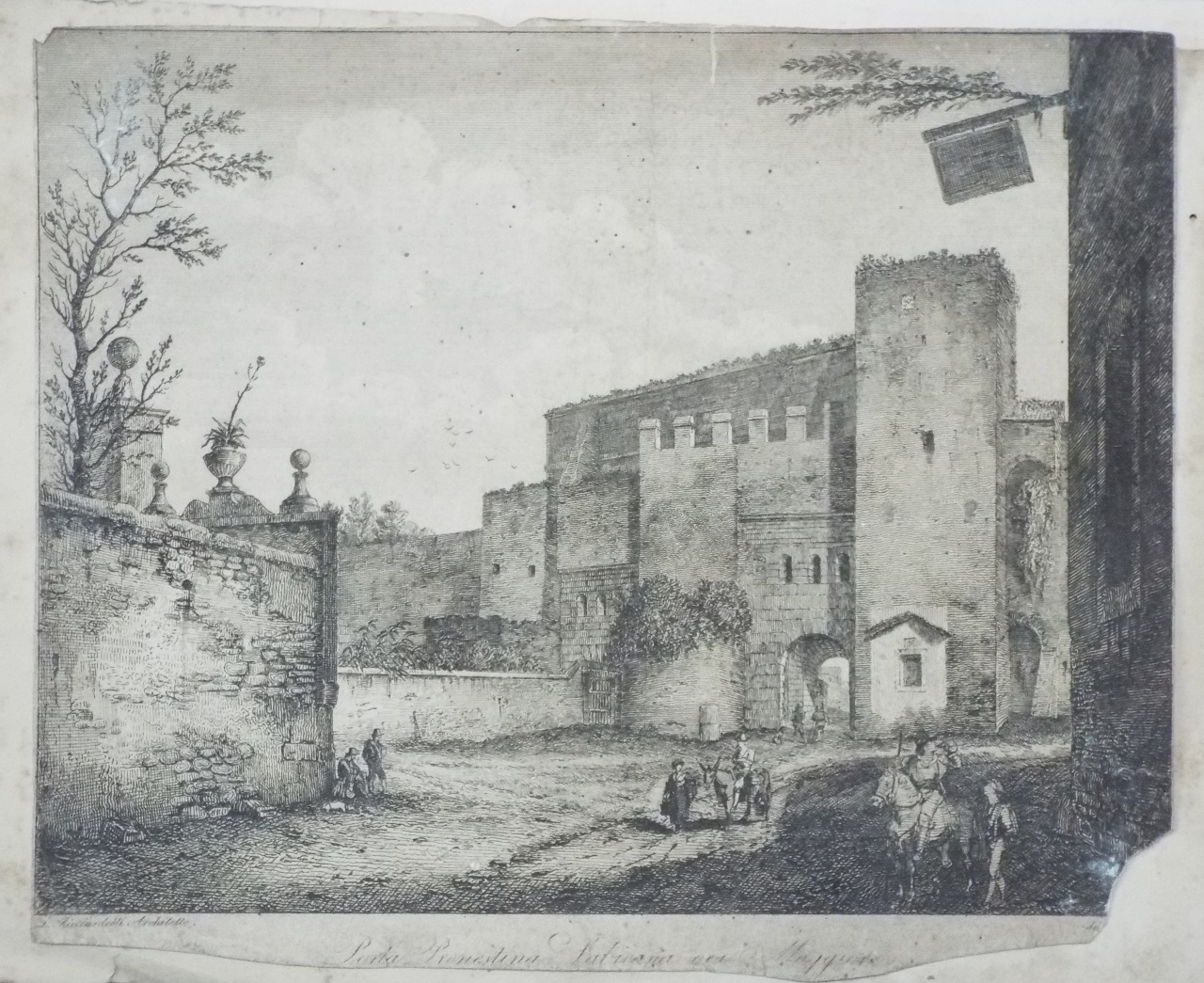 Print - Porta Prenestina Latricana ora Maggiore